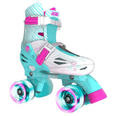 Yvolution Neon Combo Skates Size 3 - 6 Teal/Pink NT10T4 - Colorland Toys
